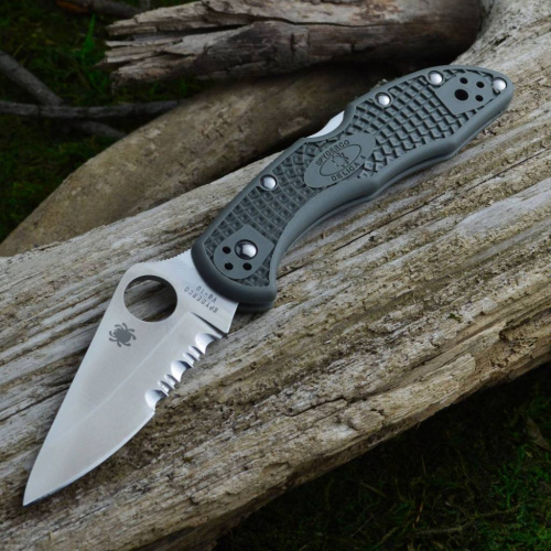 Складной нож Spyderco Delica 4 - C11PSFG фото 5 Складной нож Spyderco Delica 4 - C11PSFG фото 5